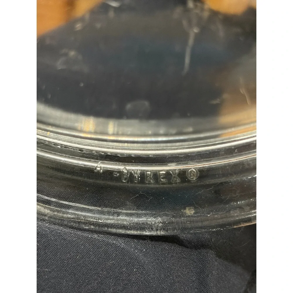 Pyrex vintage clear